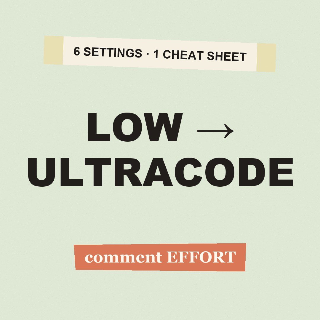 Claude Code effort levels: which one fits each task (cheat sheet)
