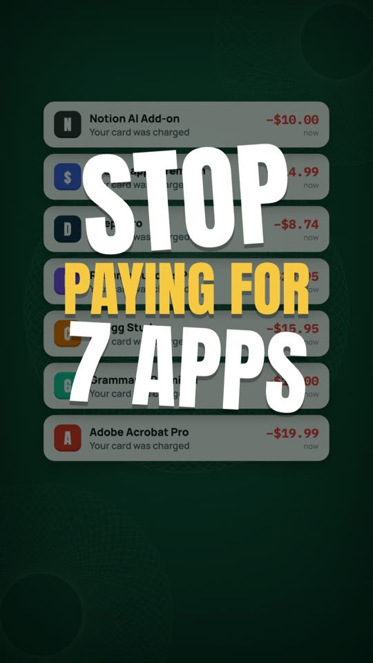 Stop paying for these 7 apps: Claude's free plan does them
