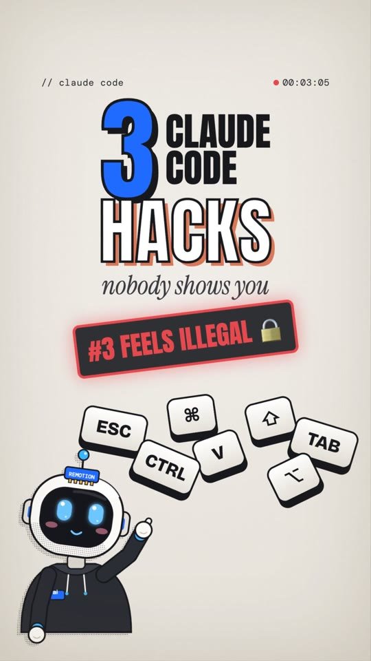 3 Claude Code hacks nobody shows you