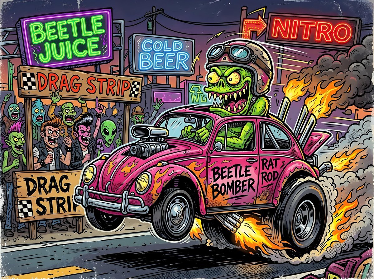 Vibrant cartoonish illustration depicts argument