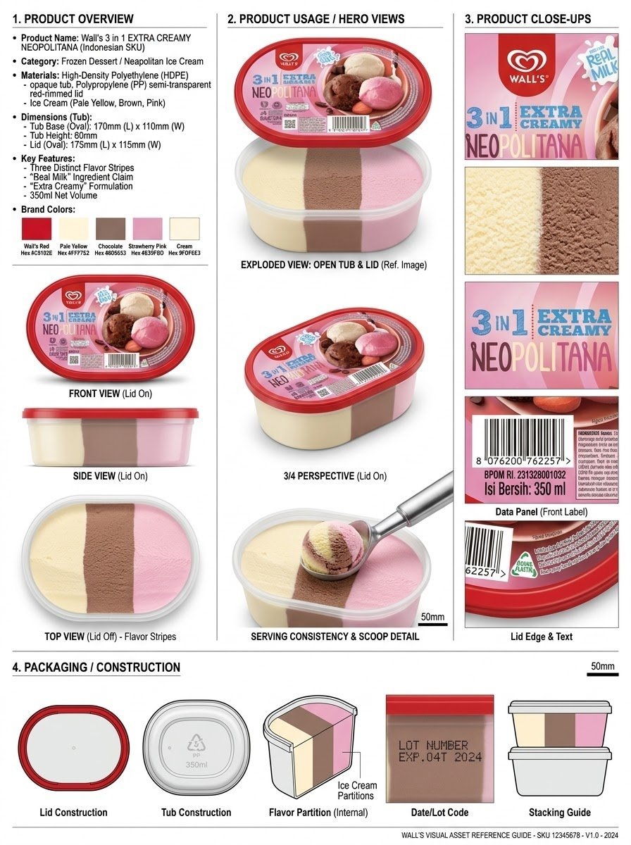 Analyze the product and create high-resolution professional